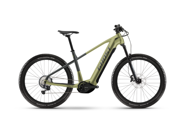 GHOST E-TERU B Pro light kaki/black - glossy S