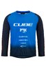 CUBE VERTEX Trikot ROOKIE X Actionteam langarm Größe: S (110/116)