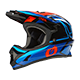 SONUS Helmet SPLIT V.23 blue/red L (59/60 cm)