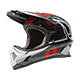 SONUS Helmet SPLIT V.23 gray/red M (57/58 cm)