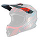 Spare Visor 3SRS Helmet TRIZ red/dark green