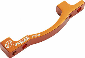 REVERSE Bremsscheibenadapter PM-PM +43mm VR (Orange)
