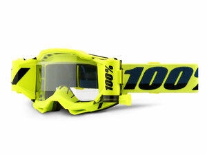 100% Accuri 2 Forecast Goggle - Clear Lens  unis Fluo Yellow