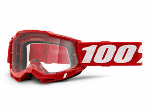 100% Accuri 2 OTG Goggle - Clear Lens  unis neon red
