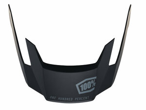 100% Altec 2020 V2 replacement visor, size XS/S  nos black