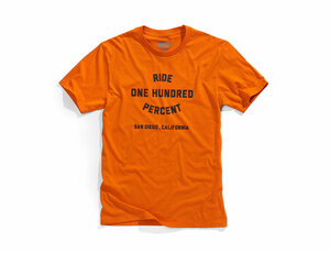 100% Warez t-shirt  S Heather Orange