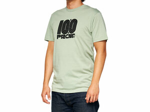 100% Pecten T-Shirt  M Slate Green