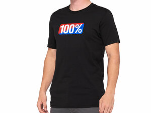 100% Classic Short Sleeve T-Shirt  XL black